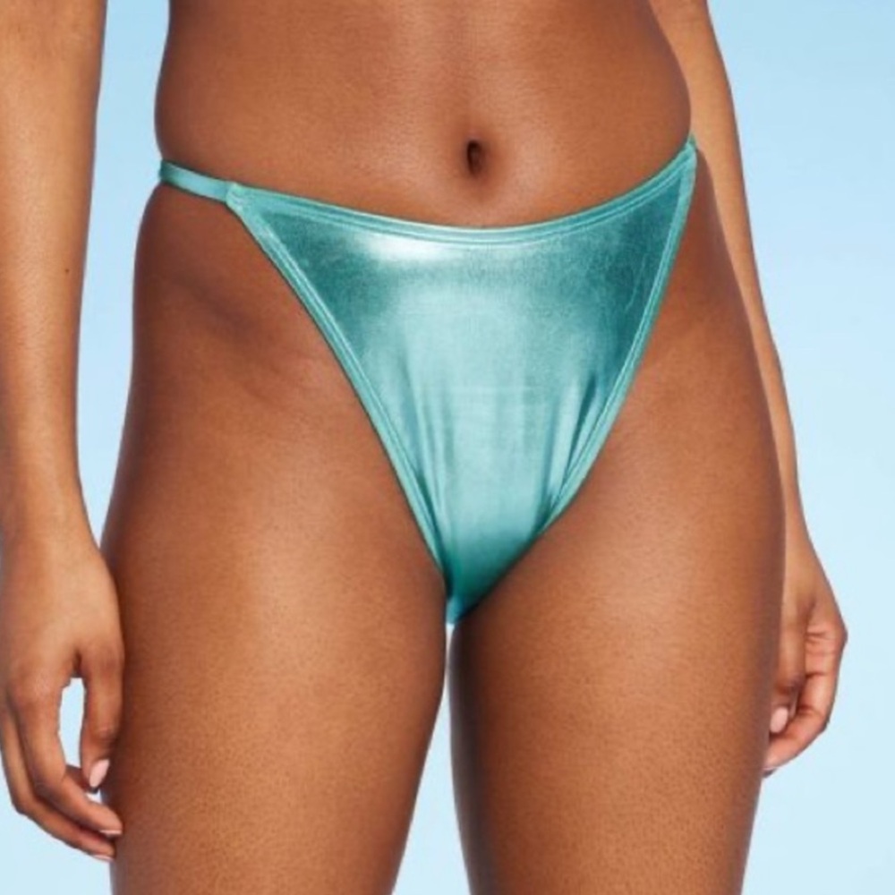 Wild Fable Women's Extra Cheeky Extra High Leg Bikini, NWT.
